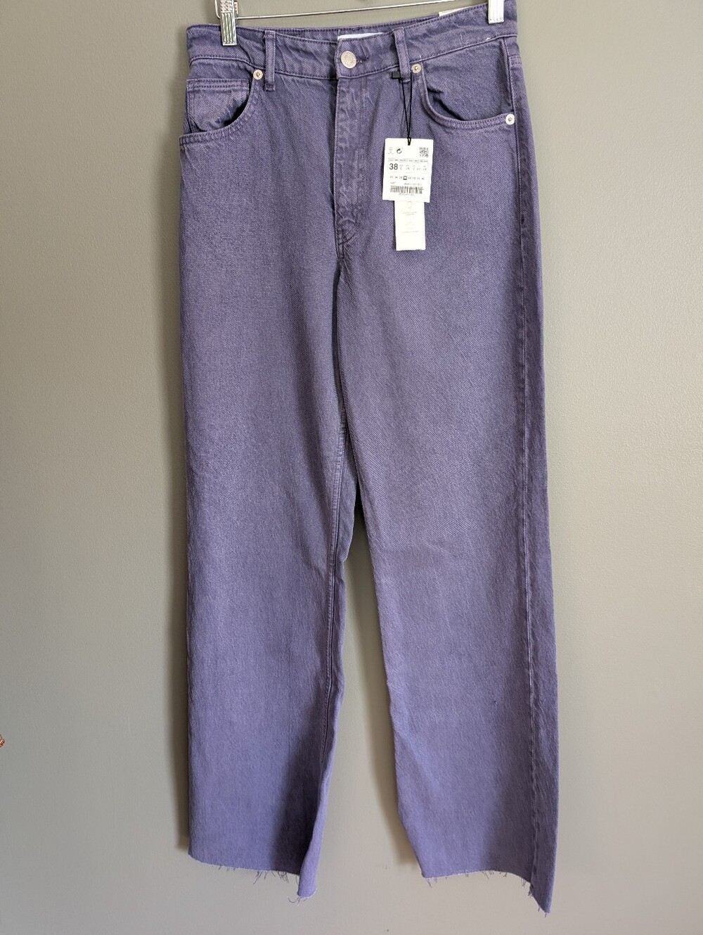Zara Wide Leg High Rise Jeans NWT Size 6